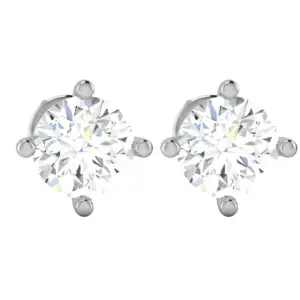 עגילי יהלום עד 2 קראט