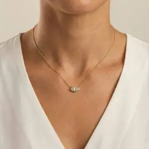 שרשרת יהלום מרקיזה 2.5 קראט